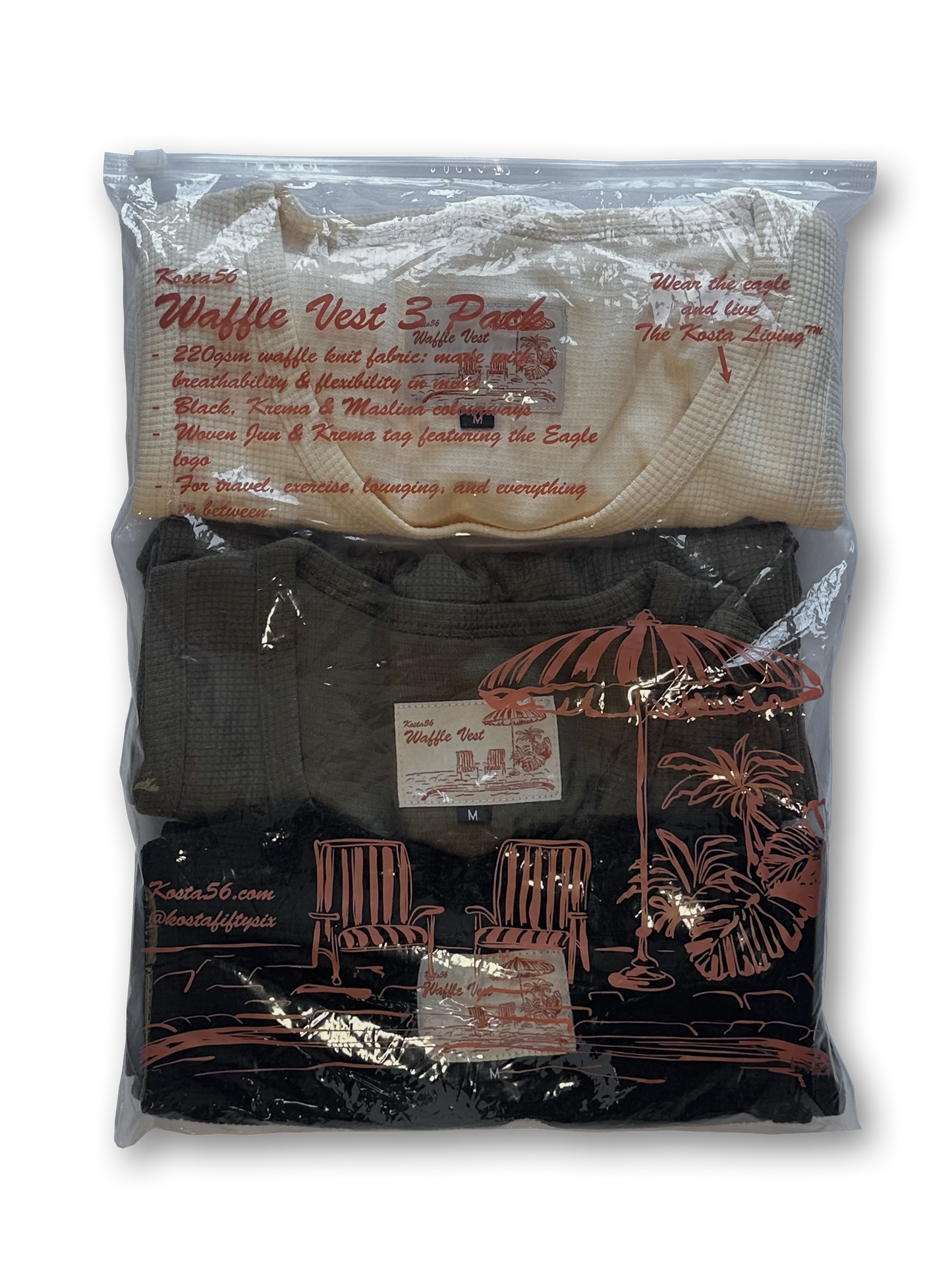 Vest 3-pack
